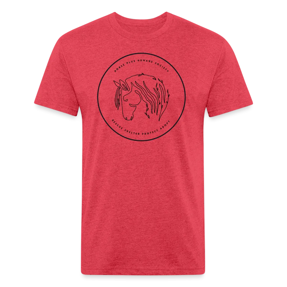 Fitted Cotton/Poly T-Shirt by Next Level