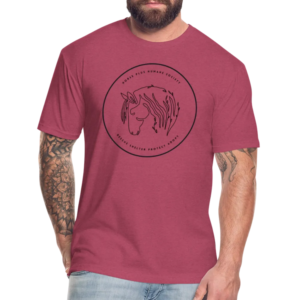 Fitted Cotton/Poly T-Shirt by Next Level