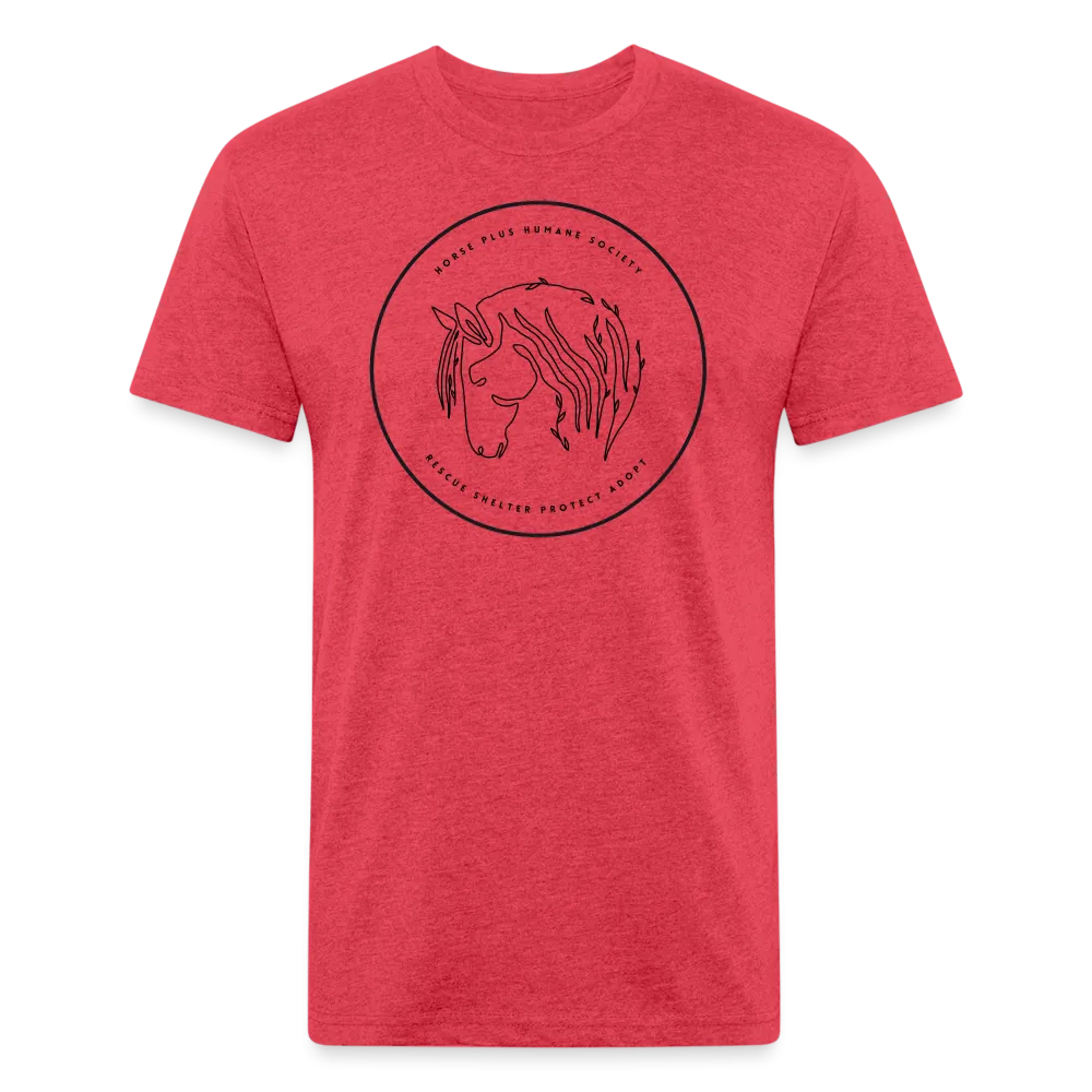 Fitted Cotton/Poly T-Shirt by Next Level