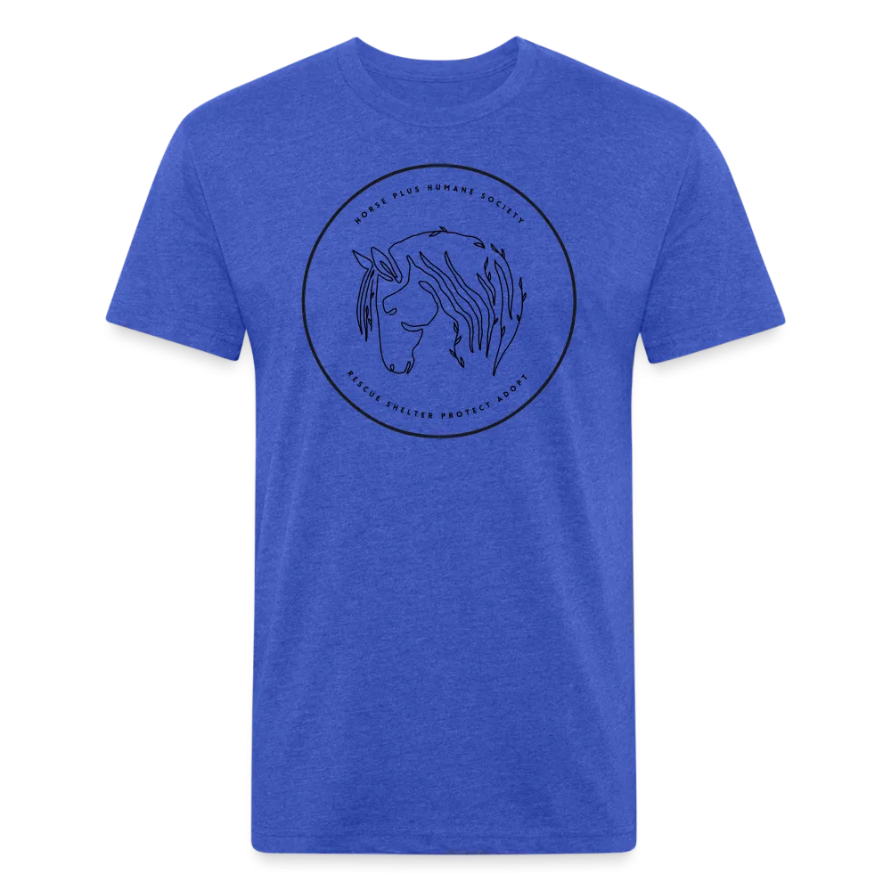 Fitted Cotton/Poly T-Shirt by Next Level