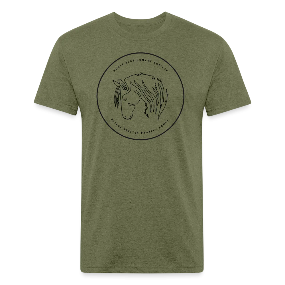Fitted Cotton/Poly T-Shirt by Next Level