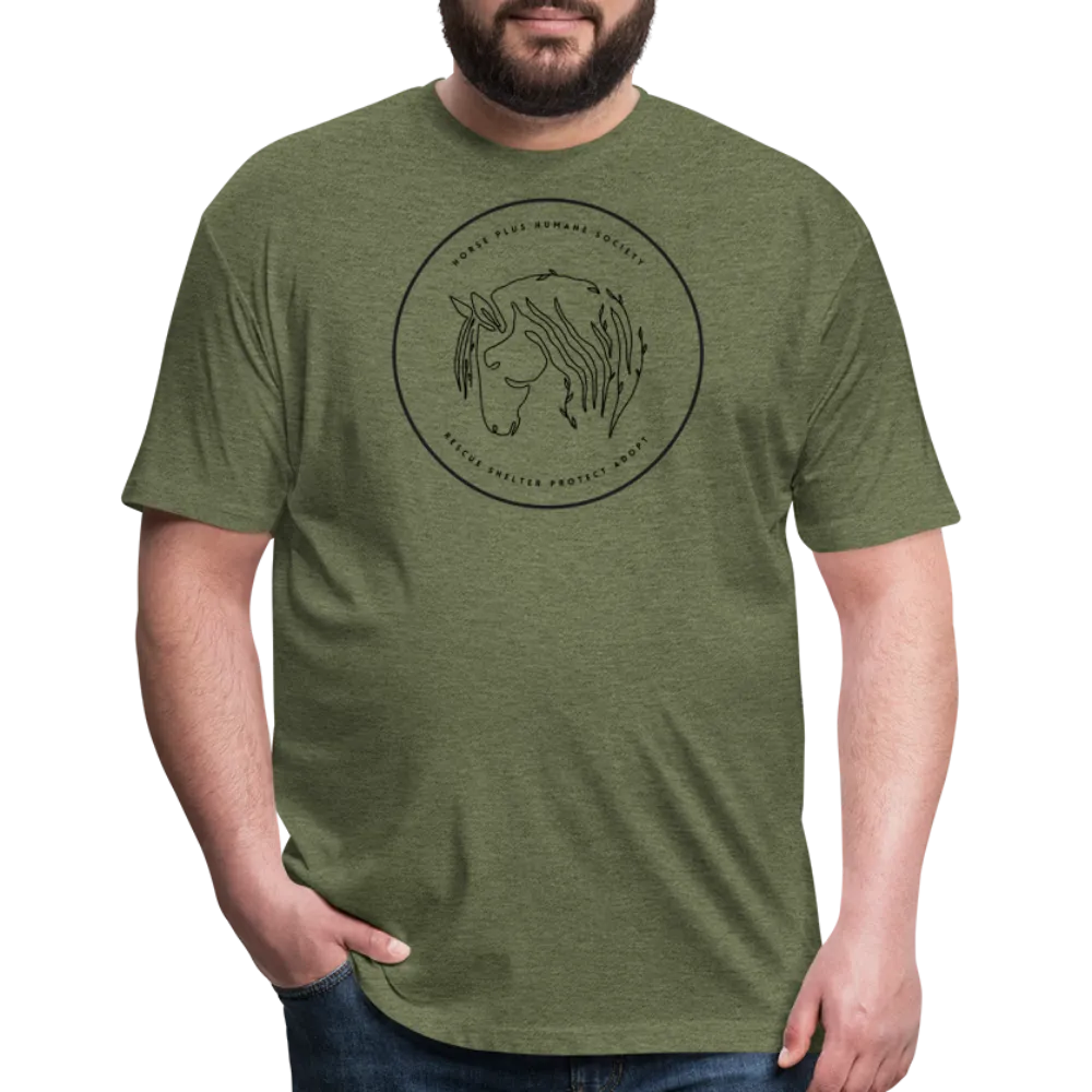Fitted Cotton/Poly T-Shirt by Next Level