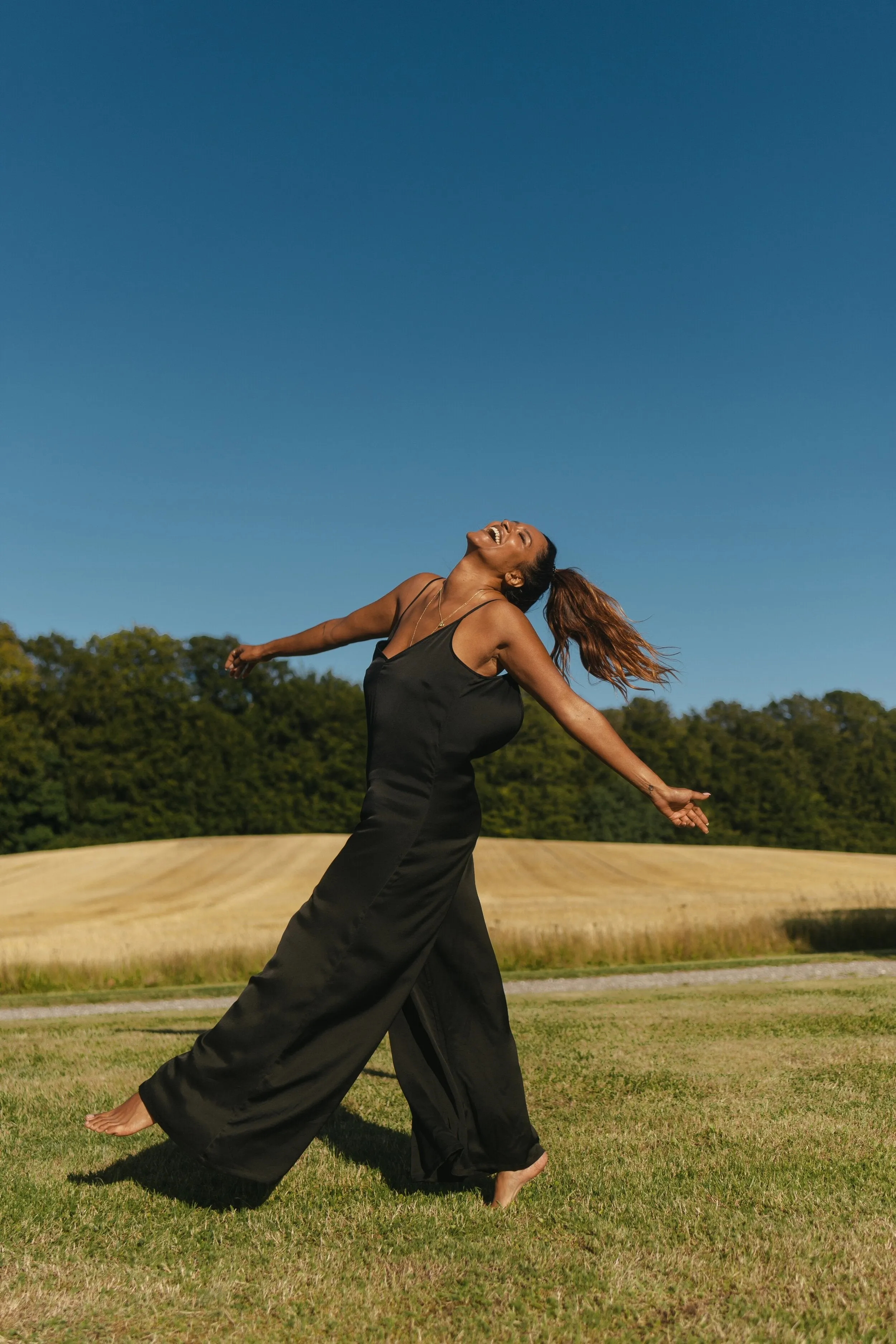 Flair Jumpsuit - Black