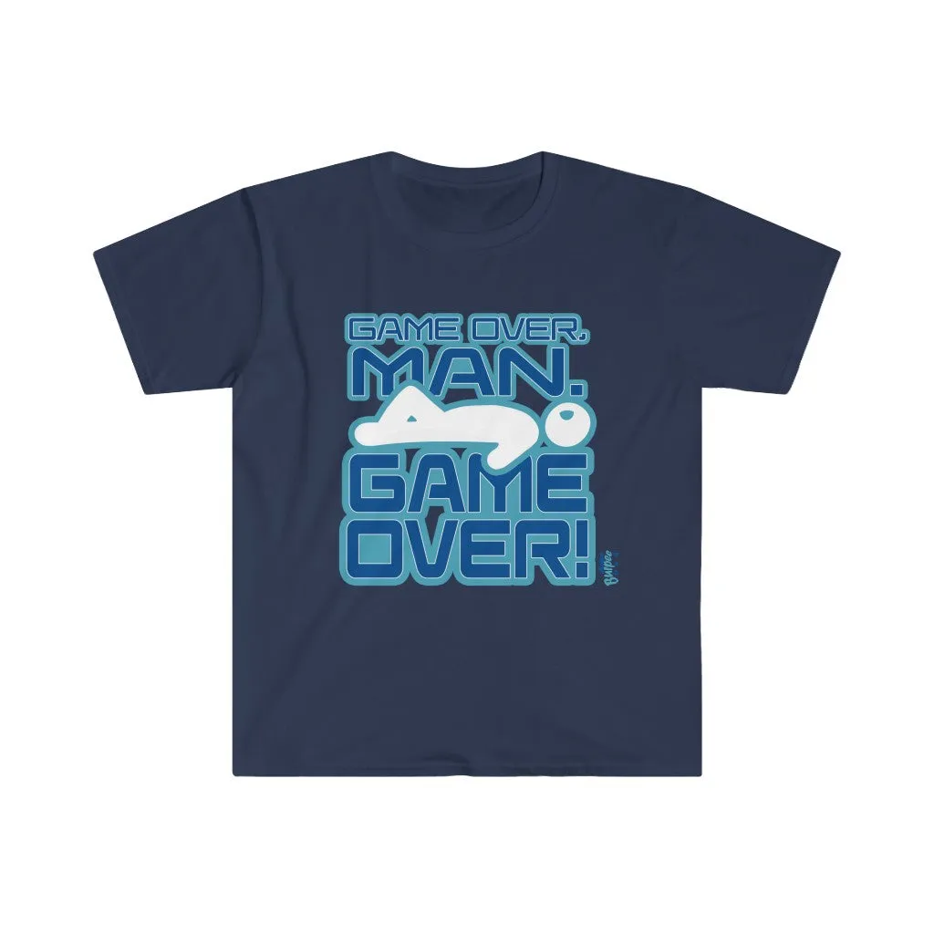 Game Over, Man. Game Over! - Men's Fitted Workout T Shirt