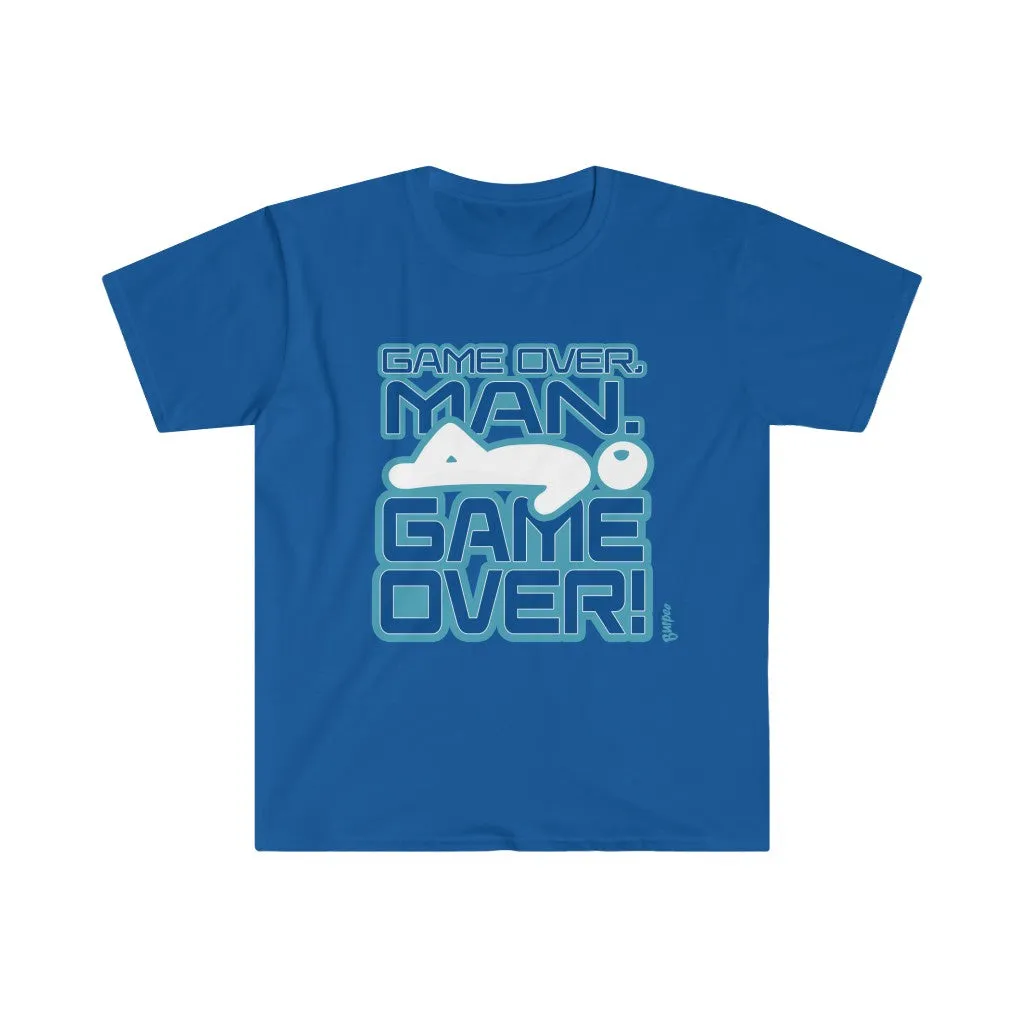 Game Over, Man. Game Over! - Men's Fitted Workout T Shirt