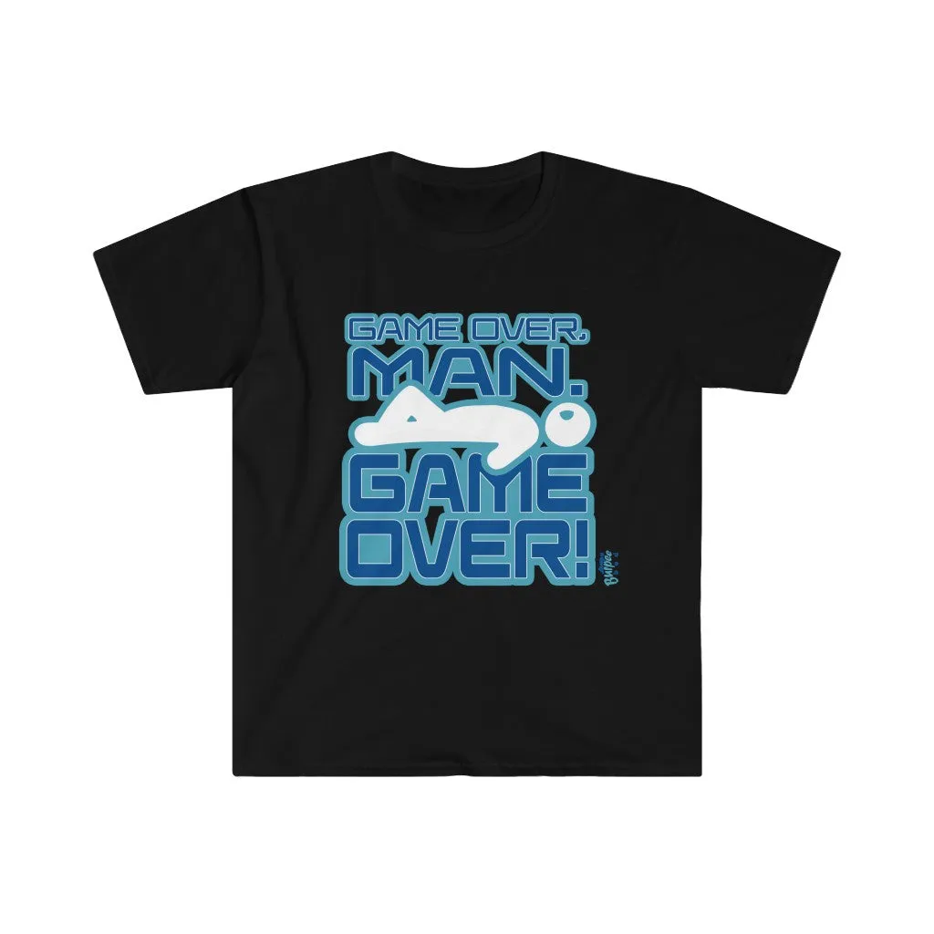 Game Over, Man. Game Over! - Men's Fitted Workout T Shirt