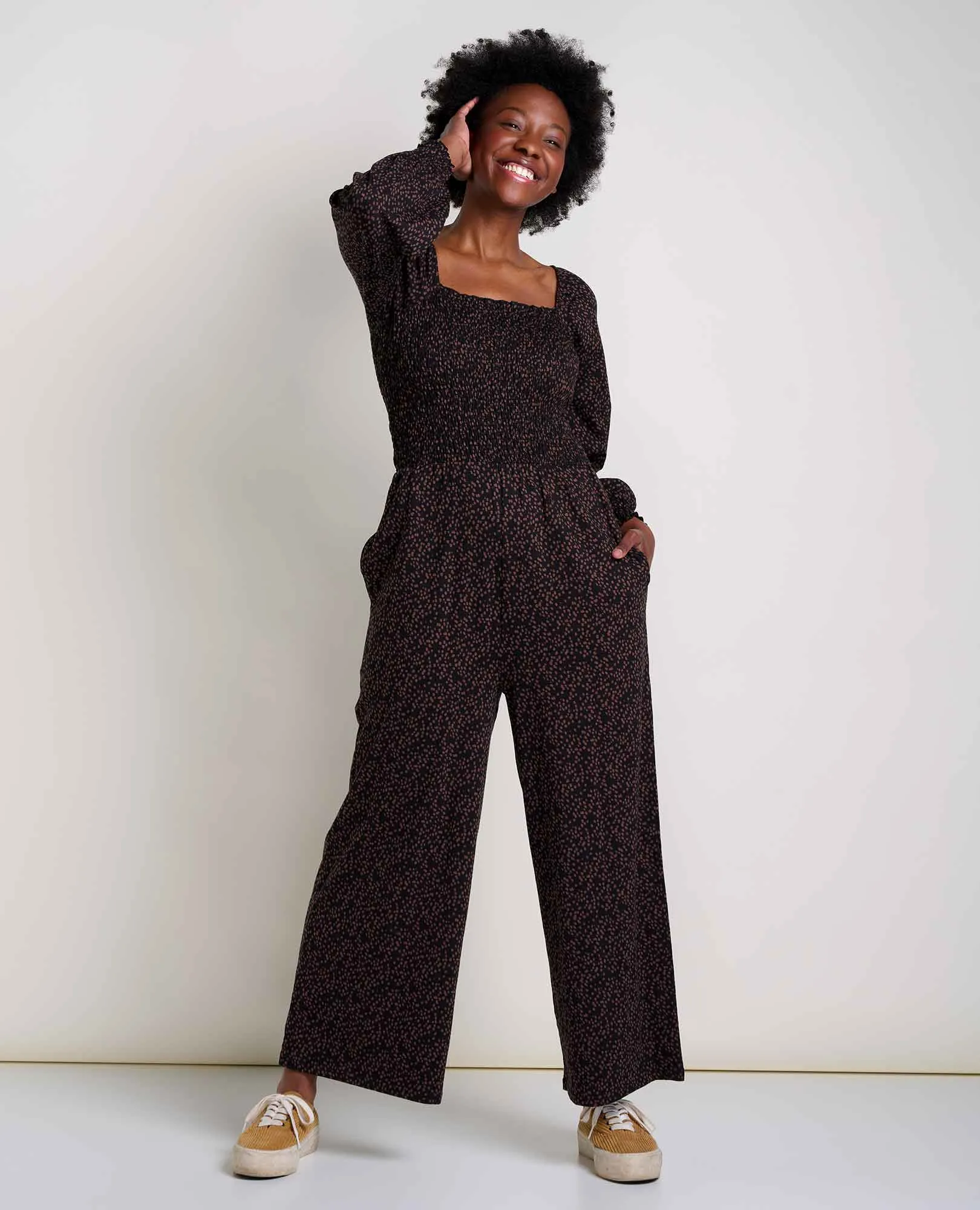 Gemina Long Sleeve Jumpsuit - SALE