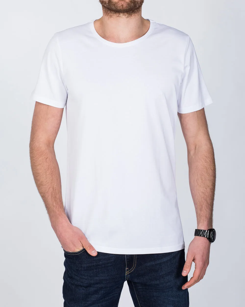 Girav Osaka Tall Deep Neck (white) Twin Pack