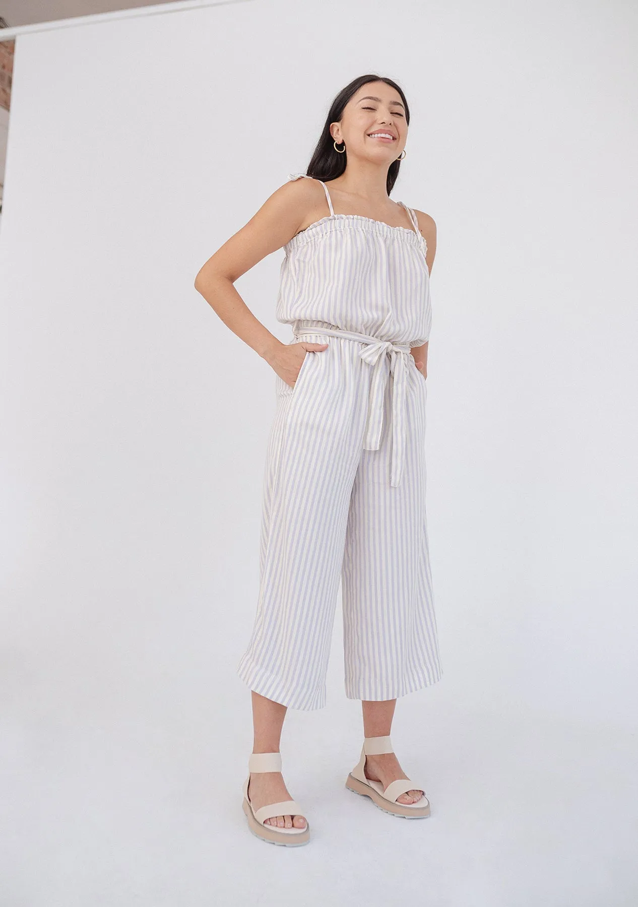 Giverny Jumpsuit Striped