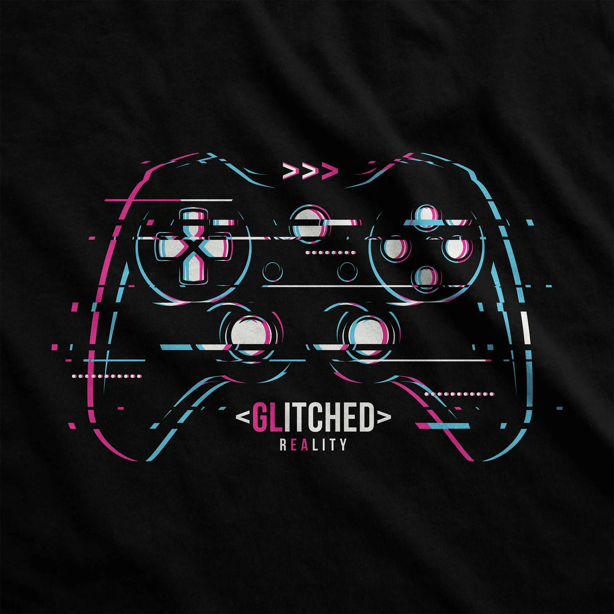 Glitched Reality - Women’s Flex Scoop Neck Tee
