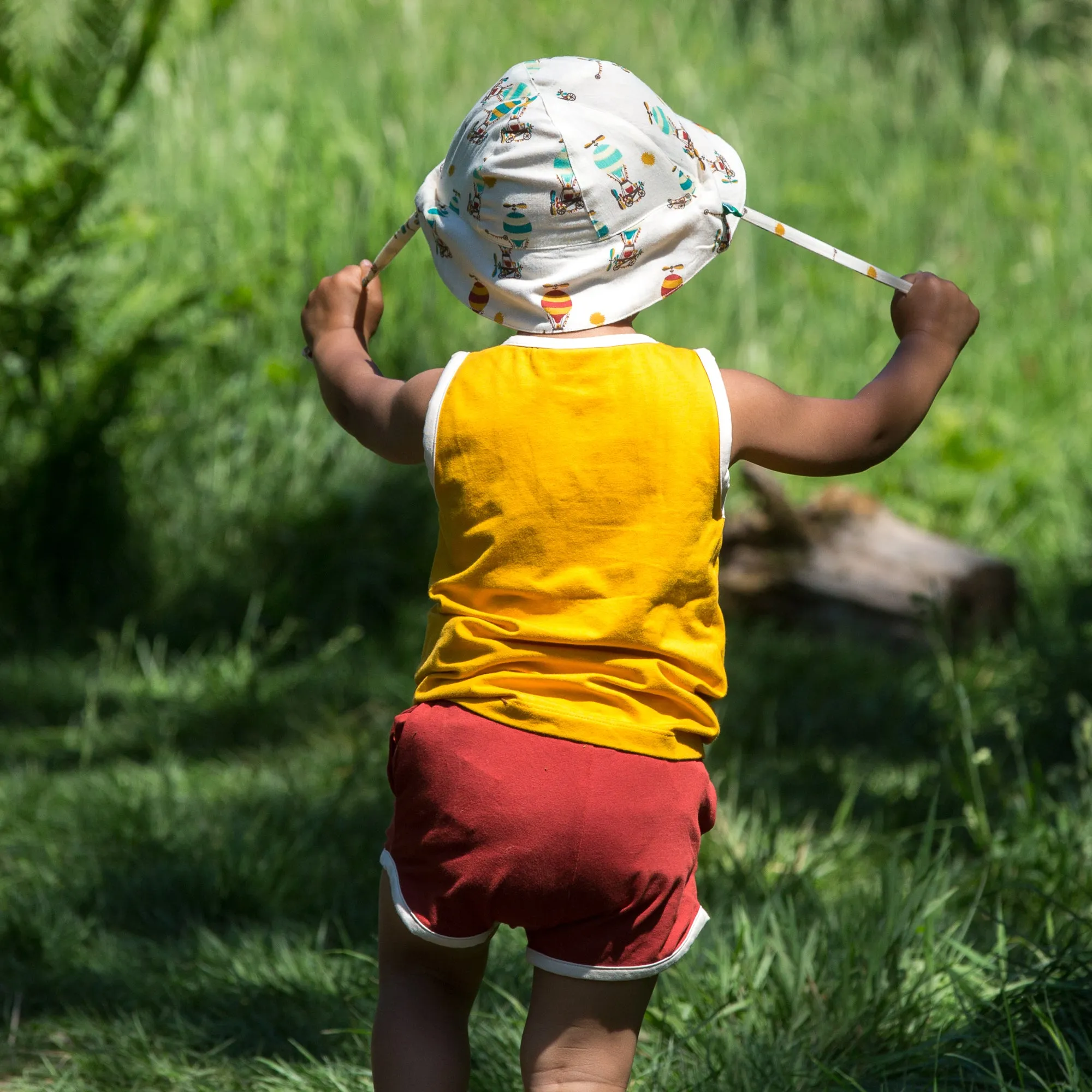 Gold Organic Buttoned Vest