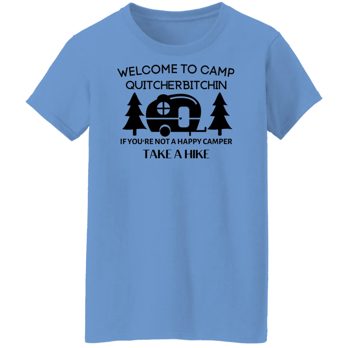 Happy Camper  Ladies' 5.3 oz. T-Shirt