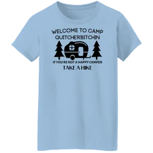 Happy Camper  Ladies' 5.3 oz. T-Shirt
