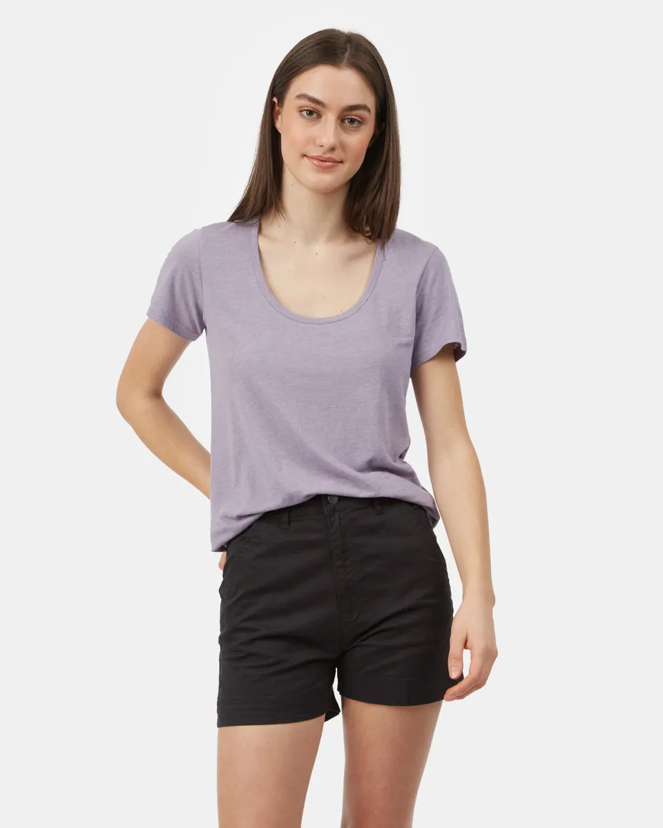 Hemp Scoop Neck T-Shirt