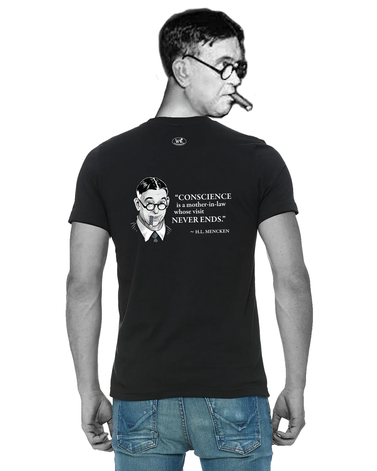 H.L. Mencken on Conscience - Men's Edition