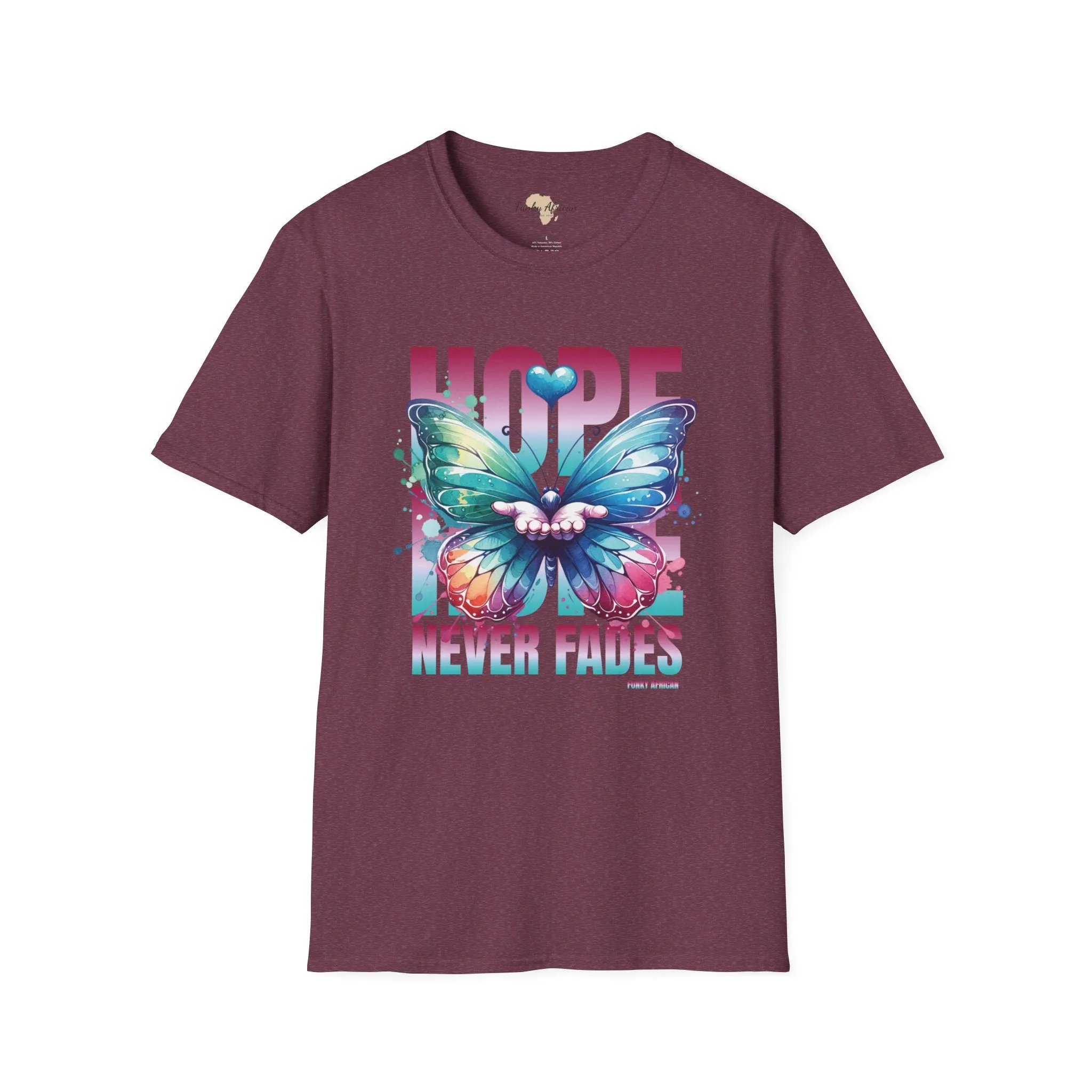 Hope never fails unisex softstyle tee