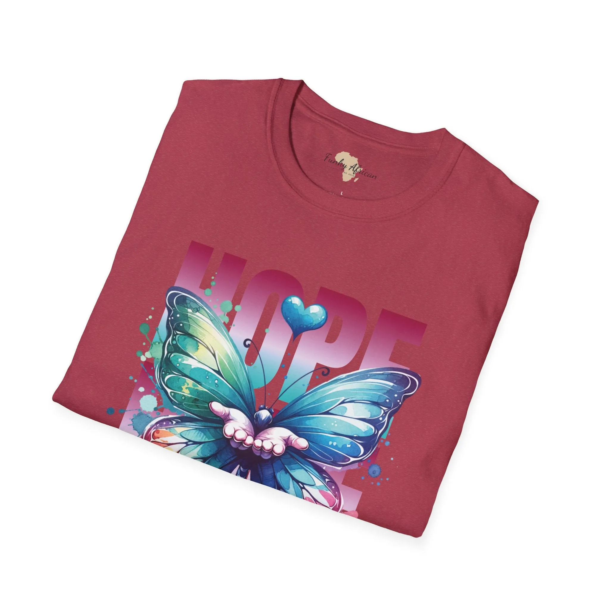 Hope never fails unisex softstyle tee