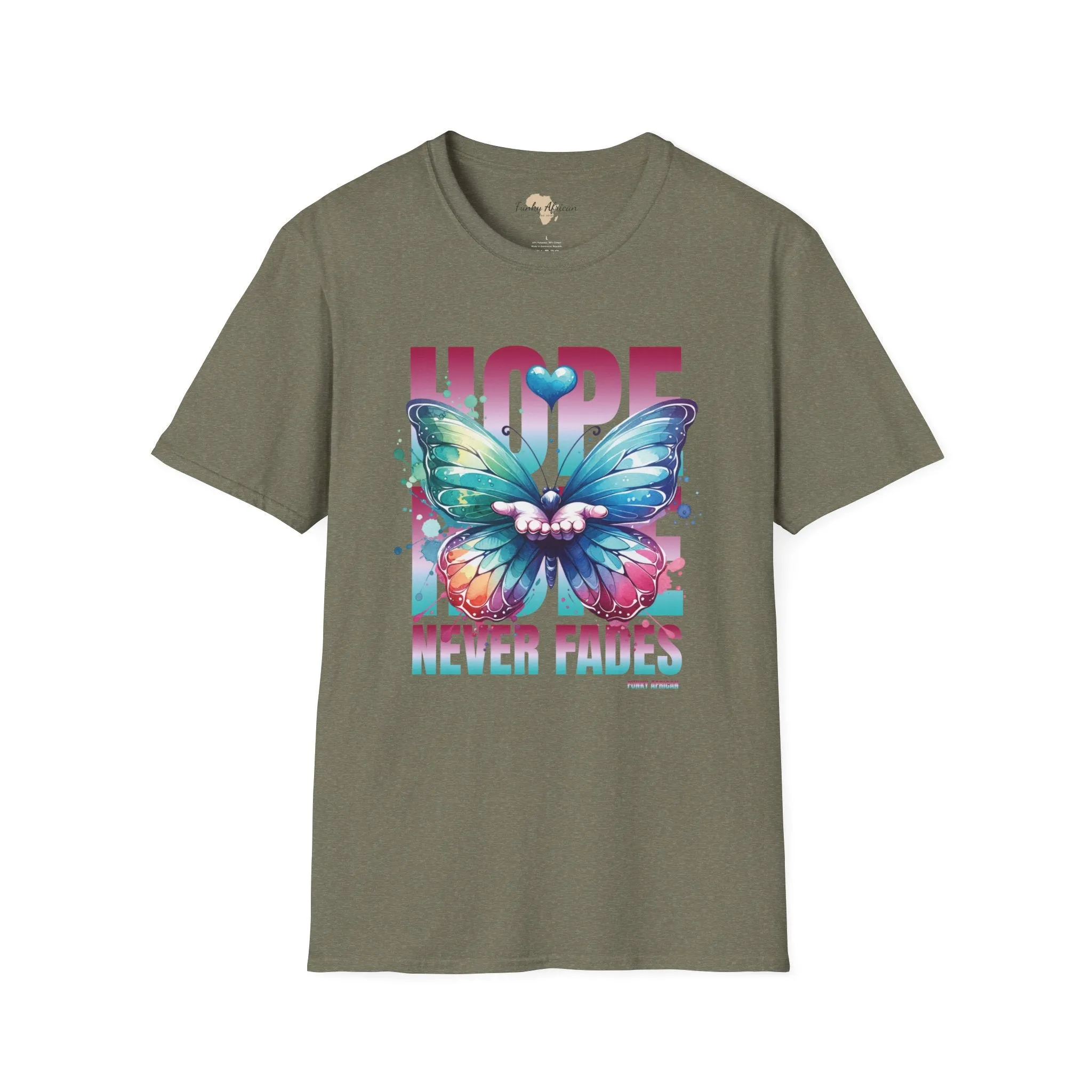 Hope never fails unisex softstyle tee