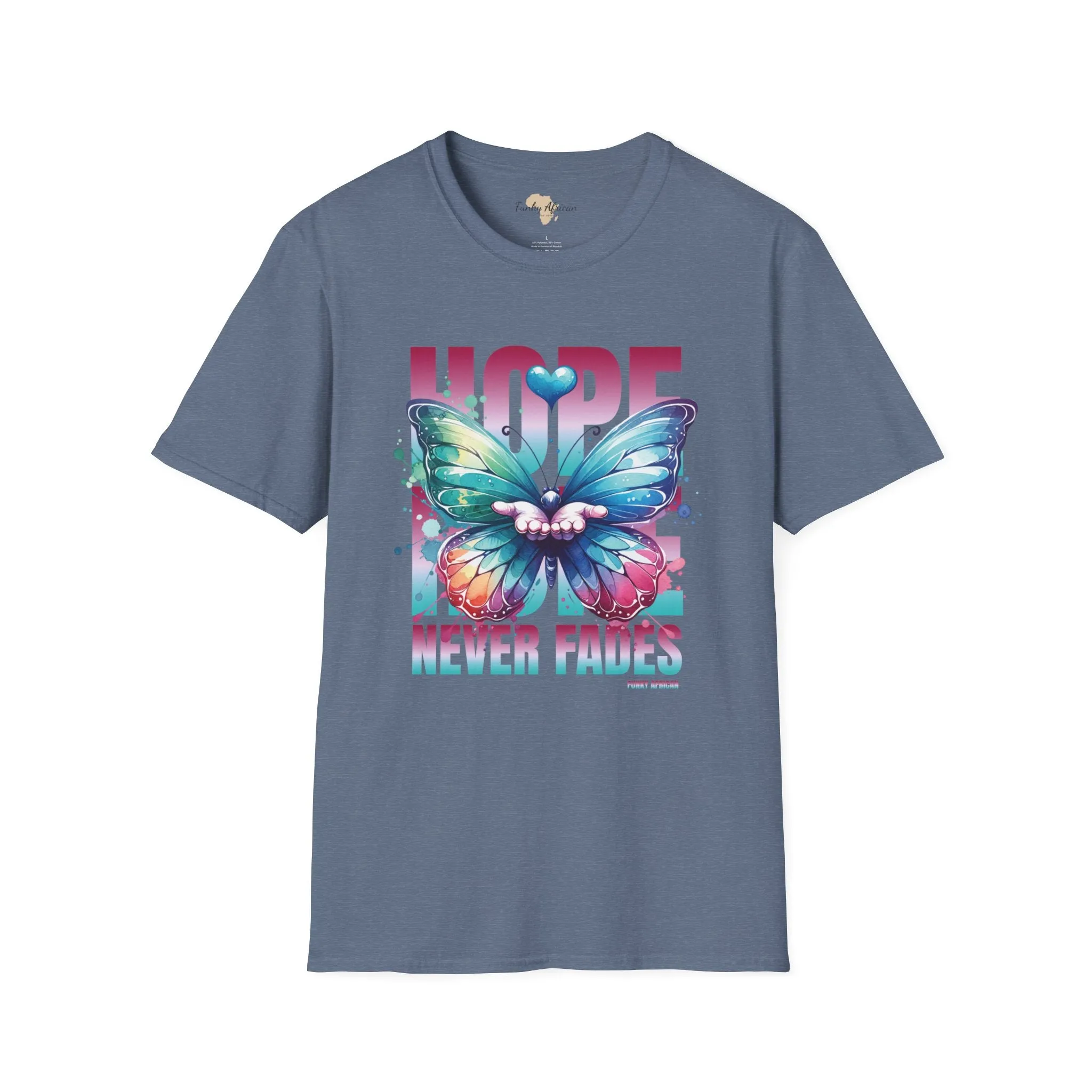 Hope never fails unisex softstyle tee