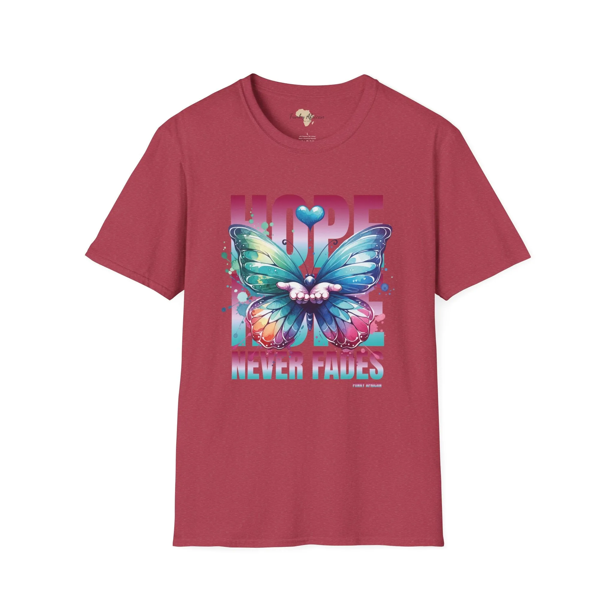 Hope never fails unisex softstyle tee