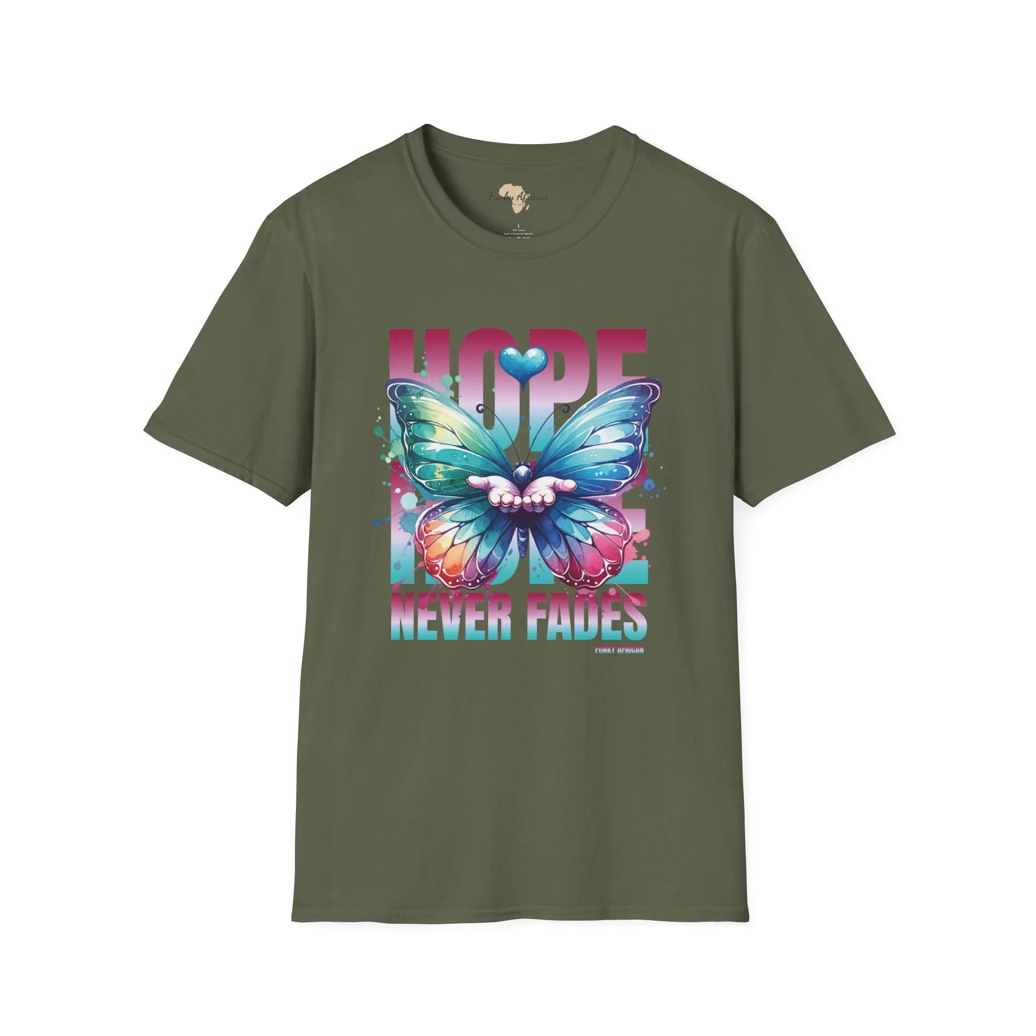 Hope never fails unisex softstyle tee