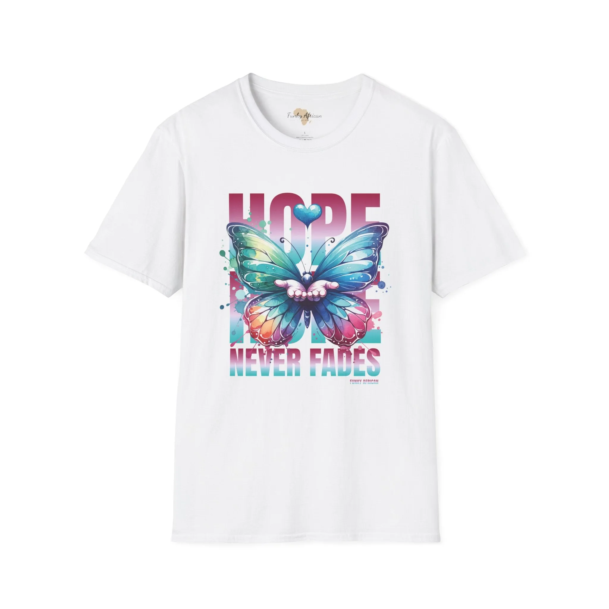 Hope never fails unisex softstyle tee