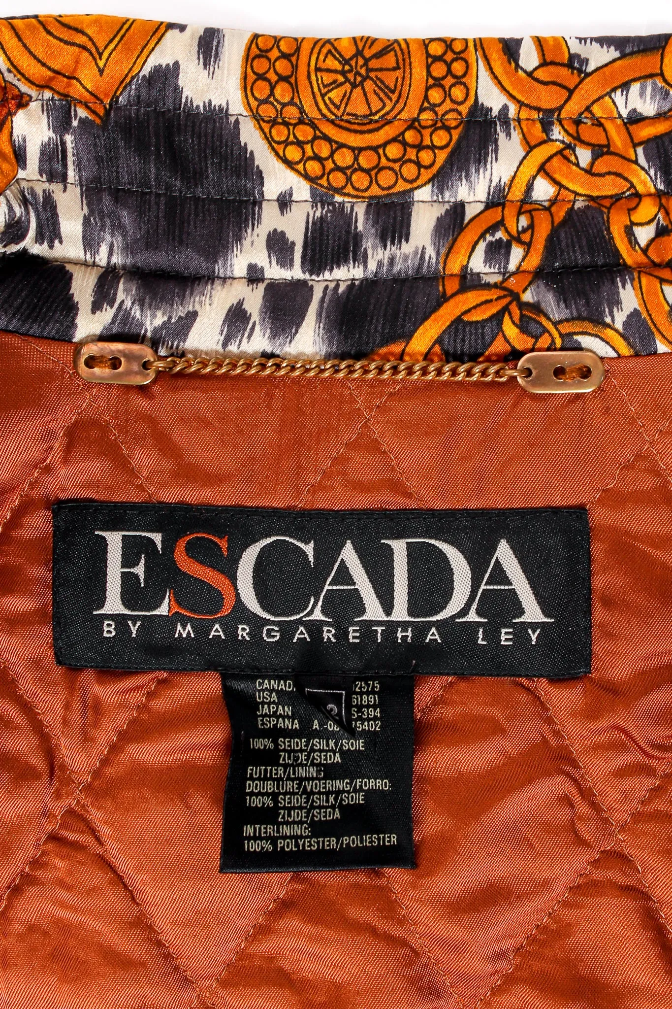 Hound Dog Bridle Print Silk Bomber Jacket