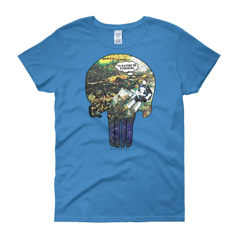 I'd Rather Be Punishing Fitted T-Shirt