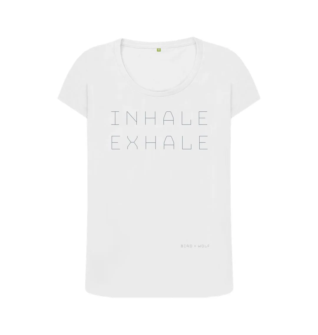 Inhale Exhale Scoop Tee