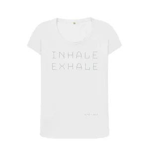Inhale Exhale Scoop Tee