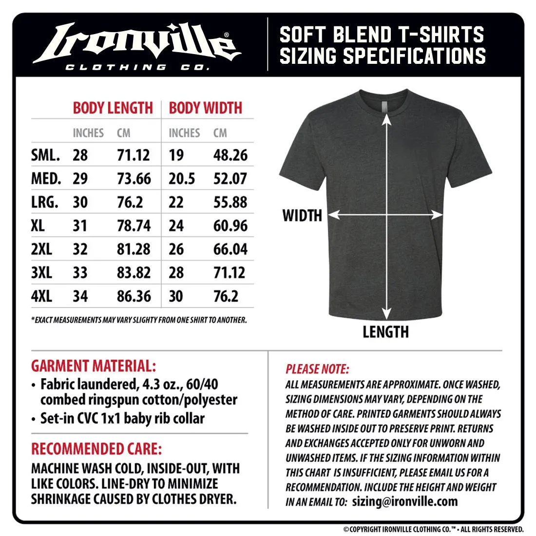 Ironville DAMN WEIGHTS Soft-Blend Fitted Gym T-Shirt