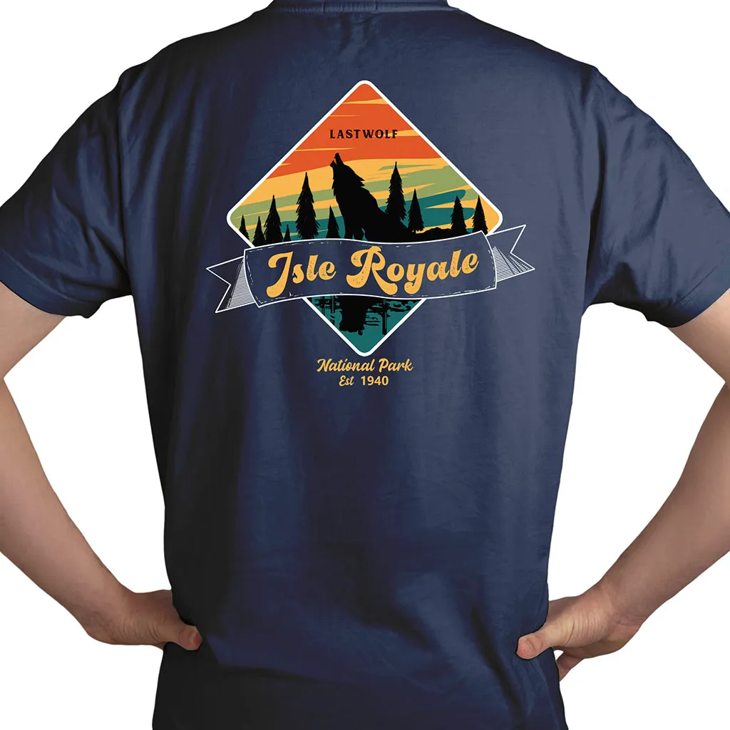 ISLE ROYALE T-SHIRT - NAVY