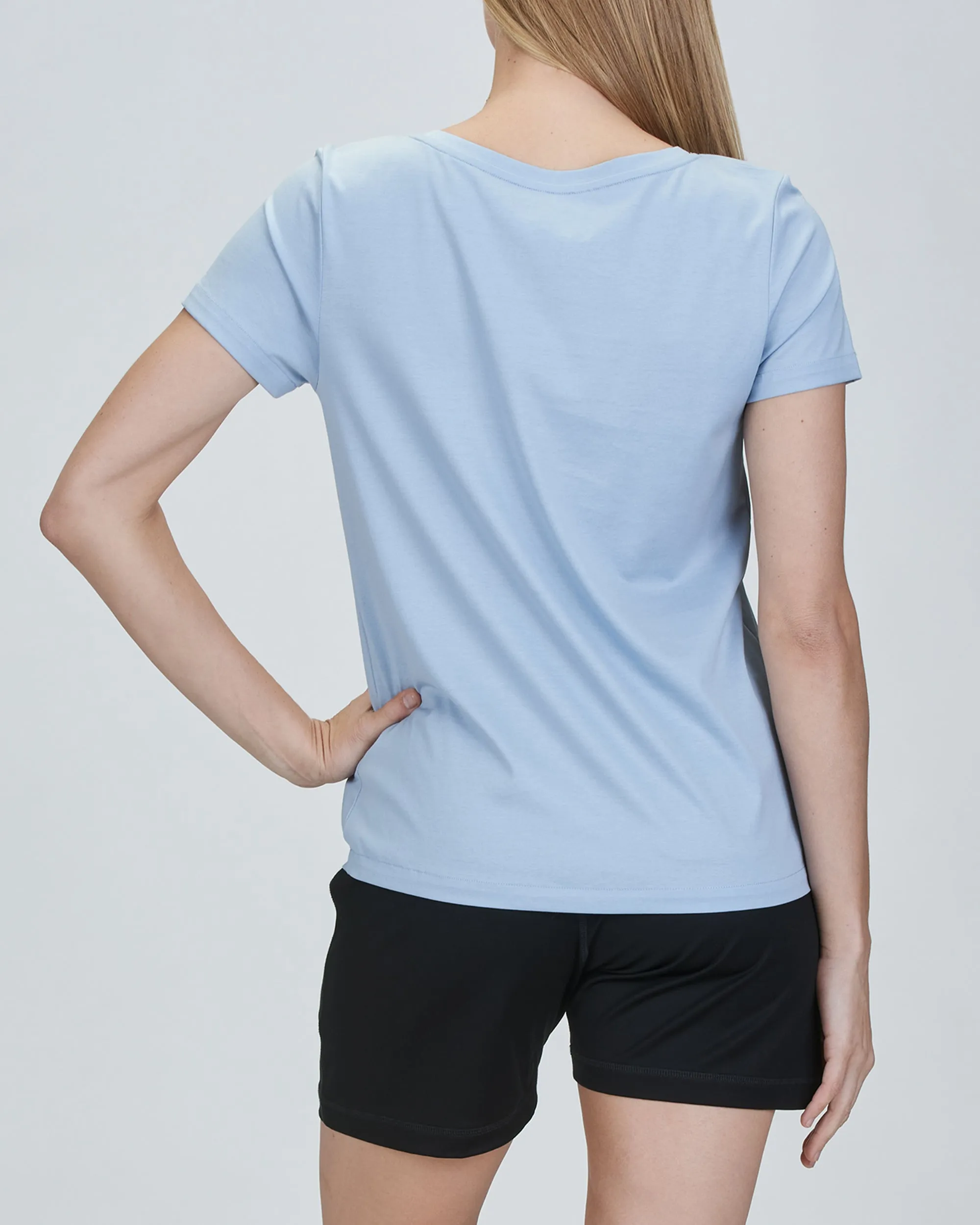 Jessie Classic - Open Scoop Neck T-Shirt