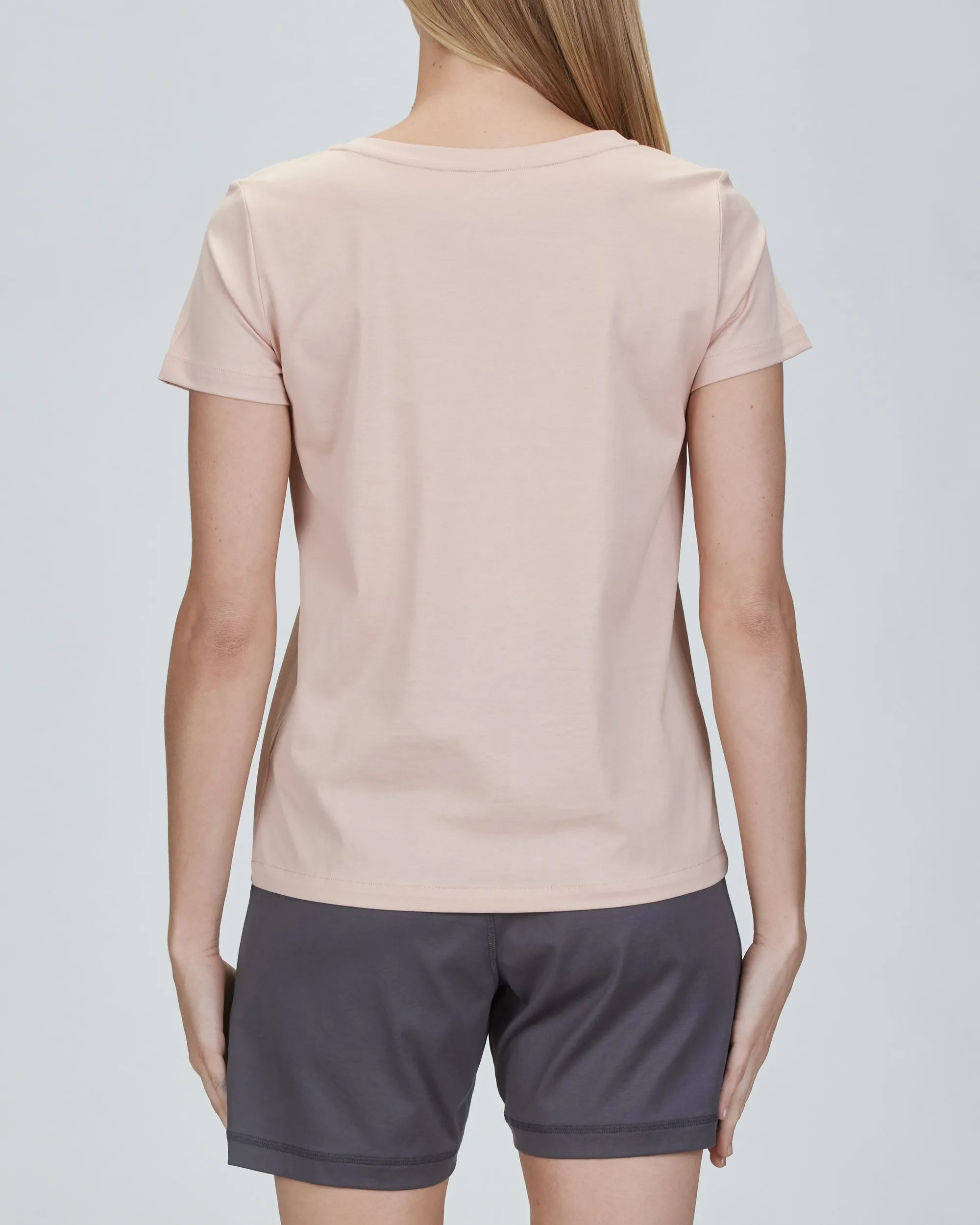 Jessie Classic - Open Scoop Neck T-Shirt