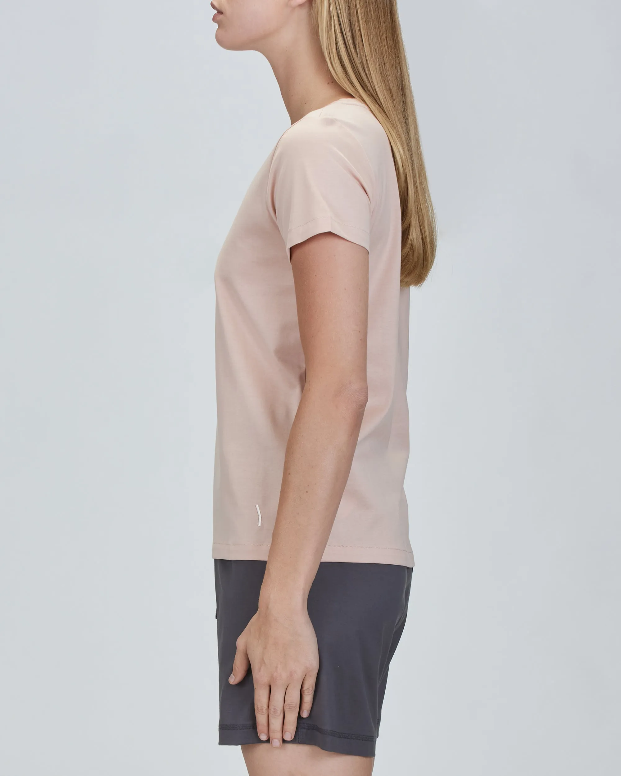 Jessie Classic - Open Scoop Neck T-Shirt