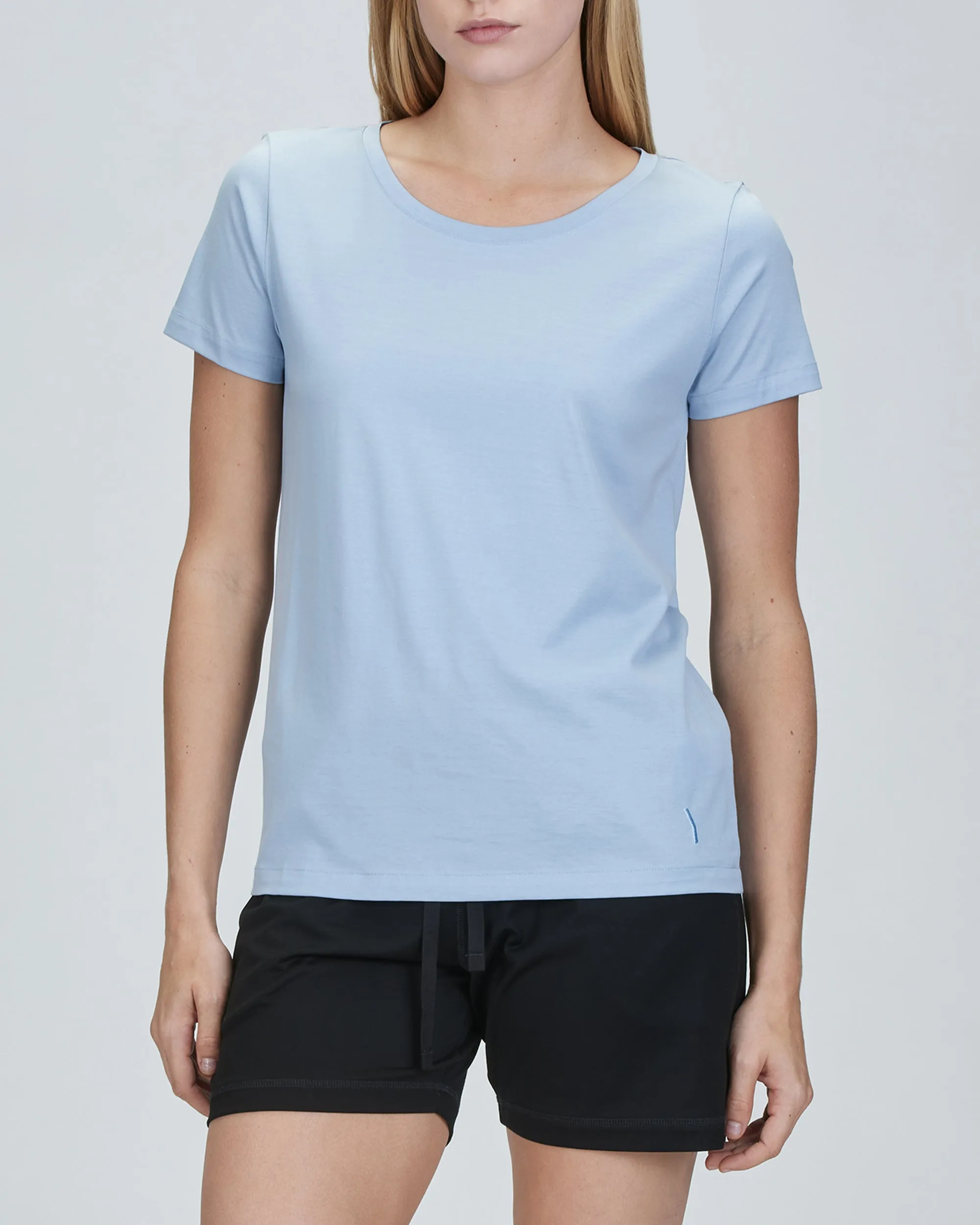 Jessie Classic - Open Scoop Neck T-Shirt