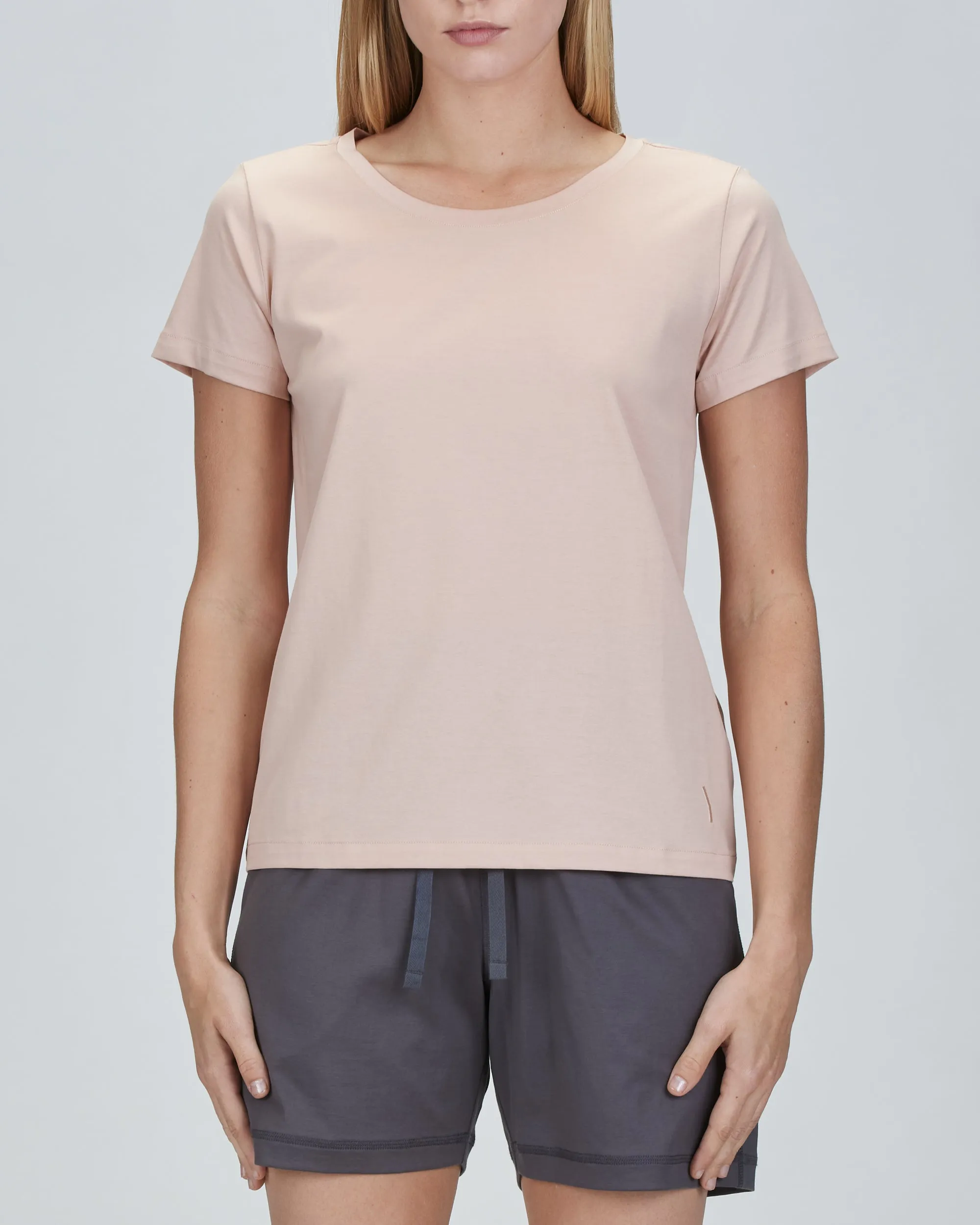 Jessie Classic - Open Scoop Neck T-Shirt