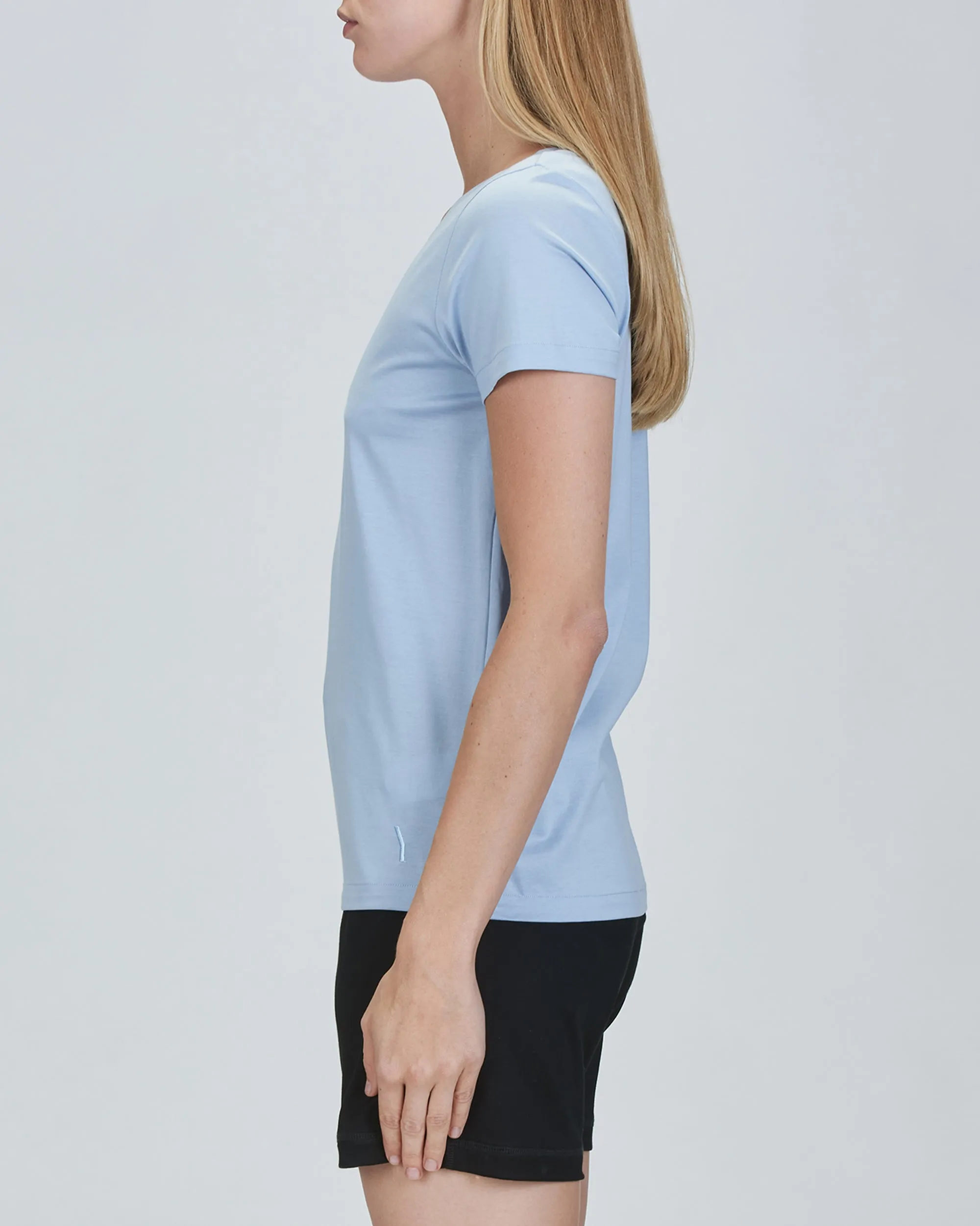 Jessie Classic - Open Scoop Neck T-Shirt