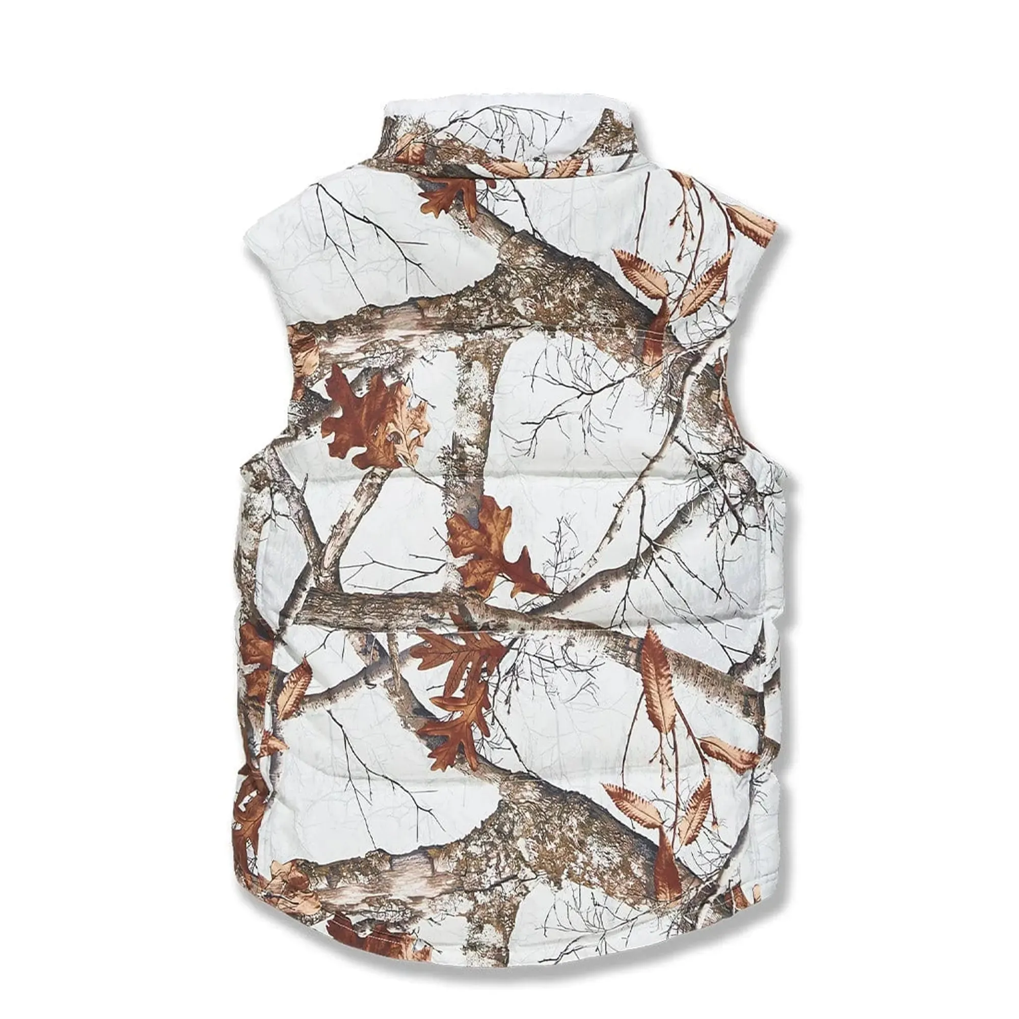 Jordan Craig Men Yukon Fur Lined Vest (Snow Camo)