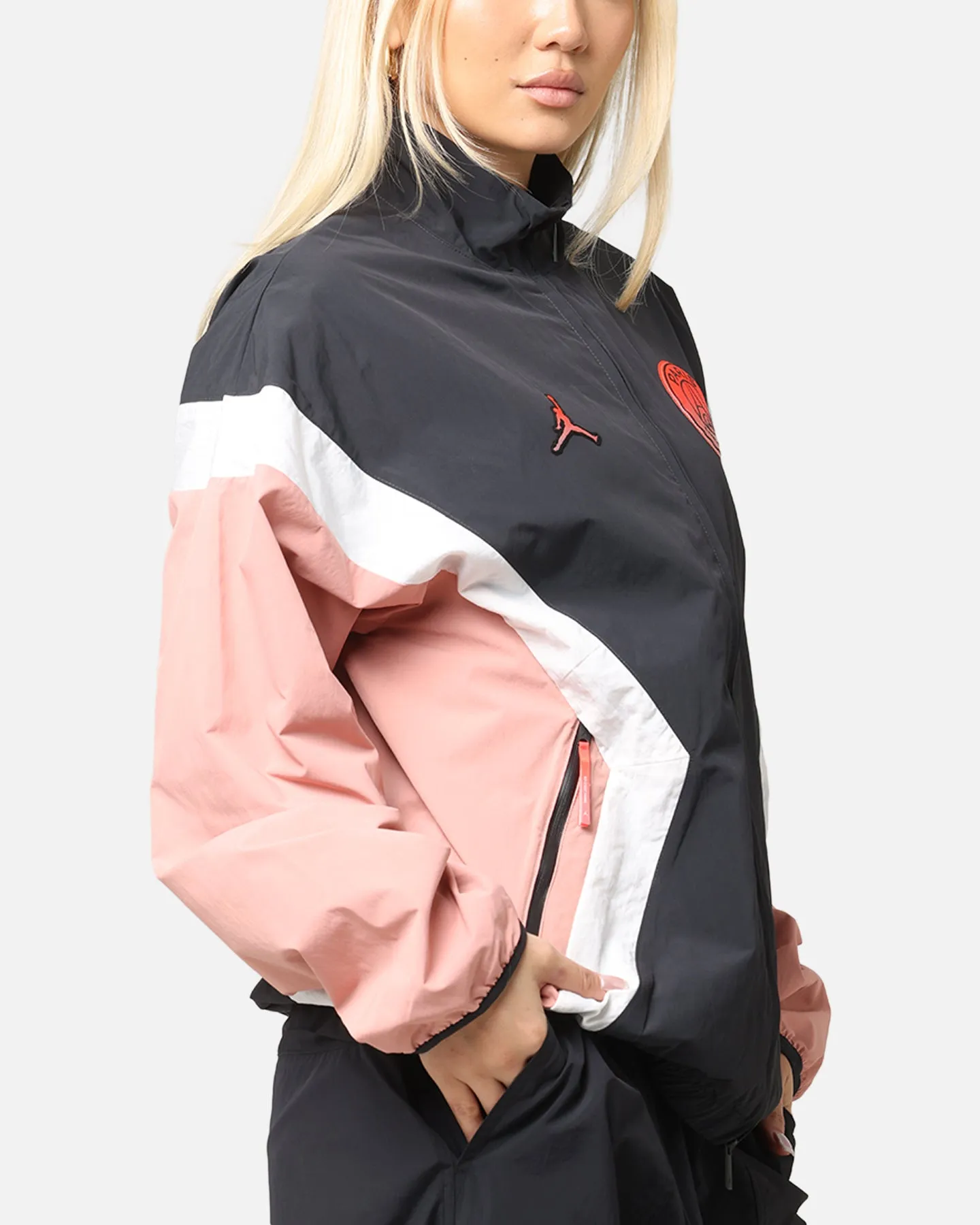 Jordan Paris Saint-Germain Anthem Jacket Rust Pink/Off Noir/Sail