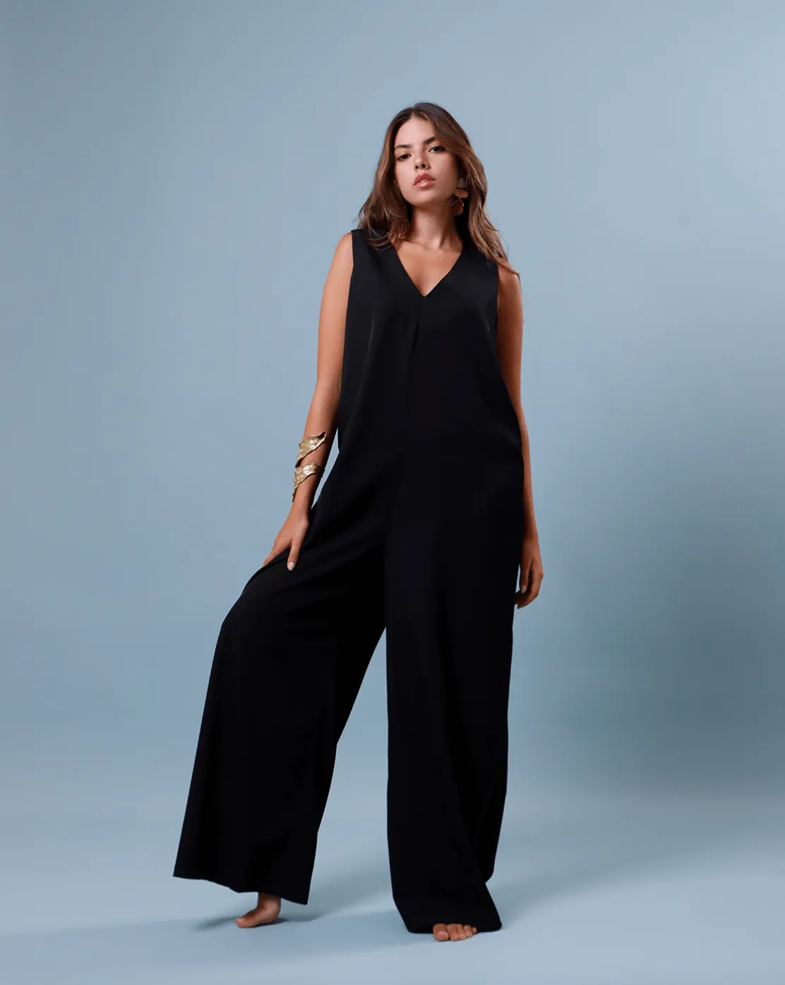 Jumpsuit with a twist