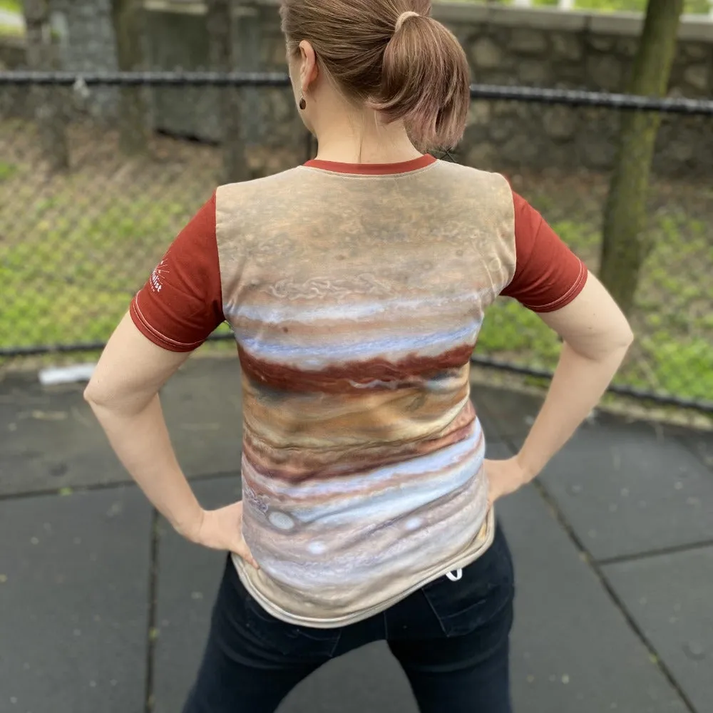 Jupiter by Hubble Fitted T-Shirt