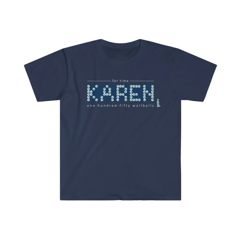 Karen - 150 Wall-Balls - Men's Fitted Workout T Shirt