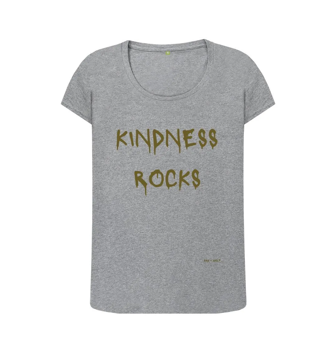 Kindness Rocks Scoop T Shirt
