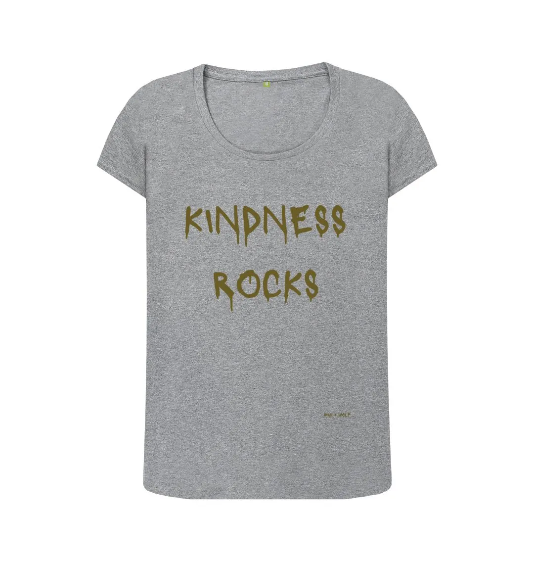 Kindness Rocks Scoop T Shirt