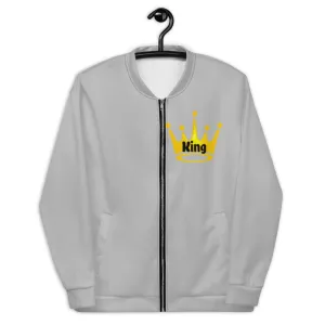 King Unisex Bomber Jacket