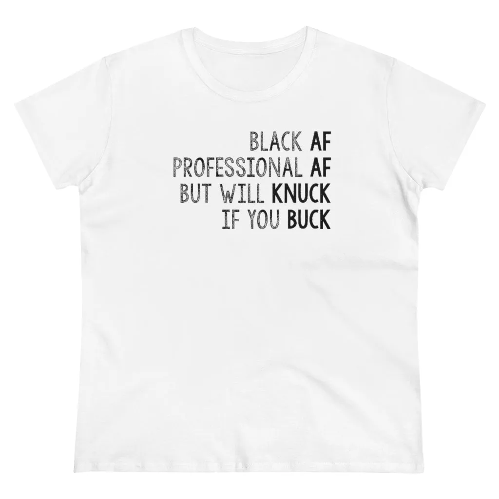 Knuck and Buck Black AF womens