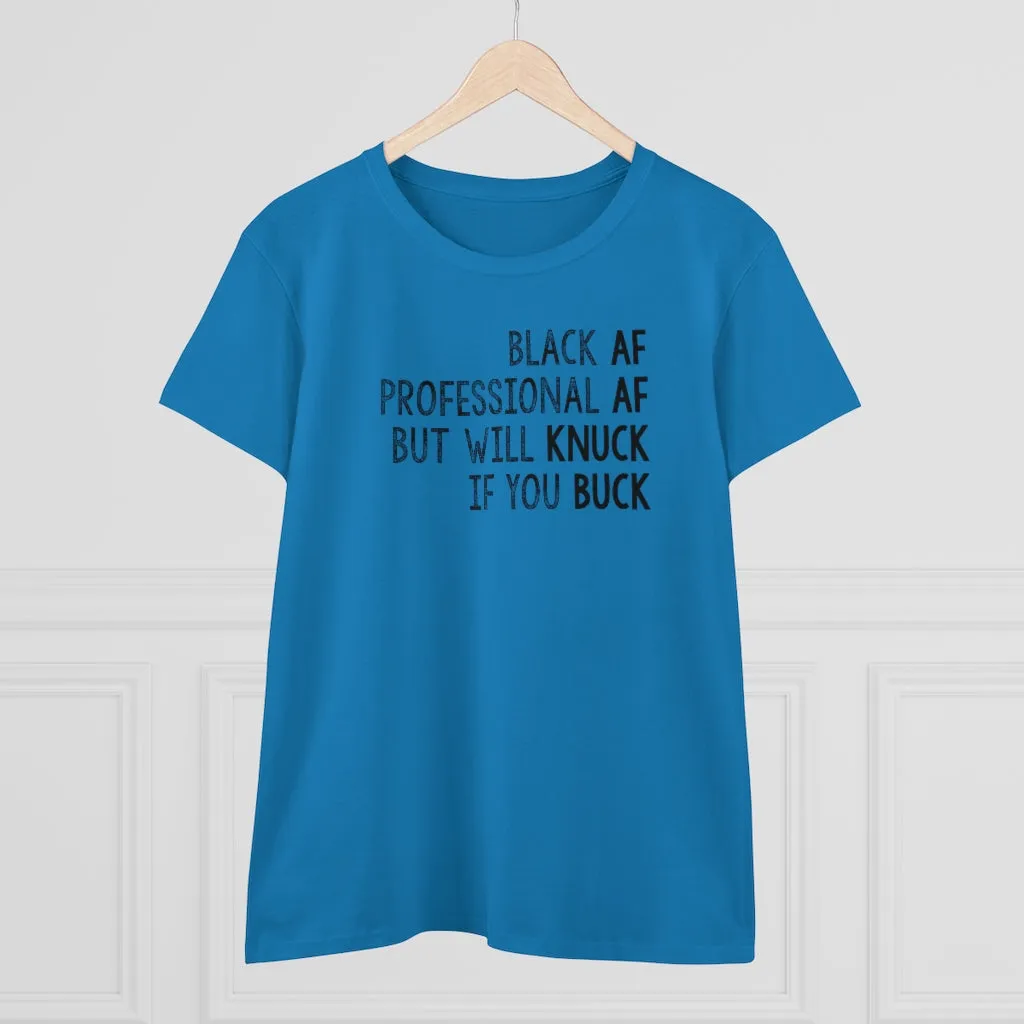 Knuck and Buck Black AF womens