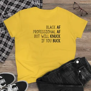 Knuck and Buck Black AF womens