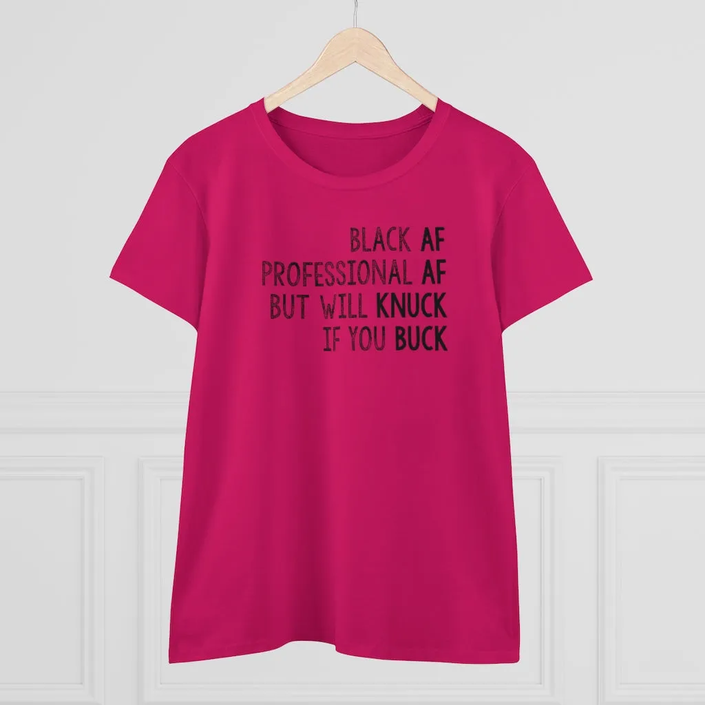 Knuck and Buck Black AF womens